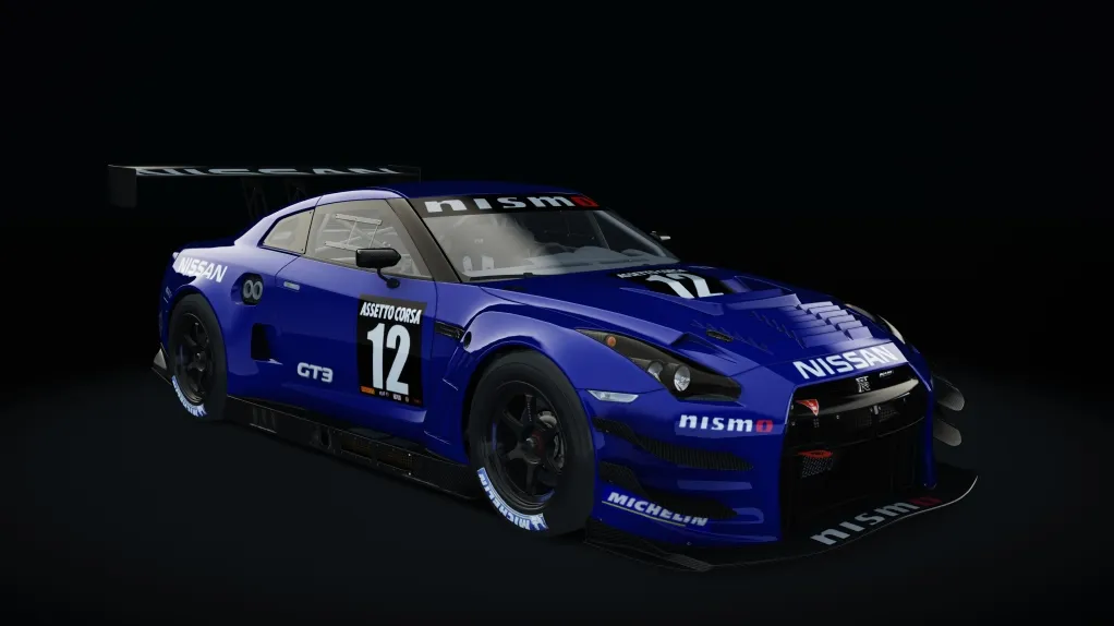 Nissan GT-R GT3 in the Nissan 12 livery