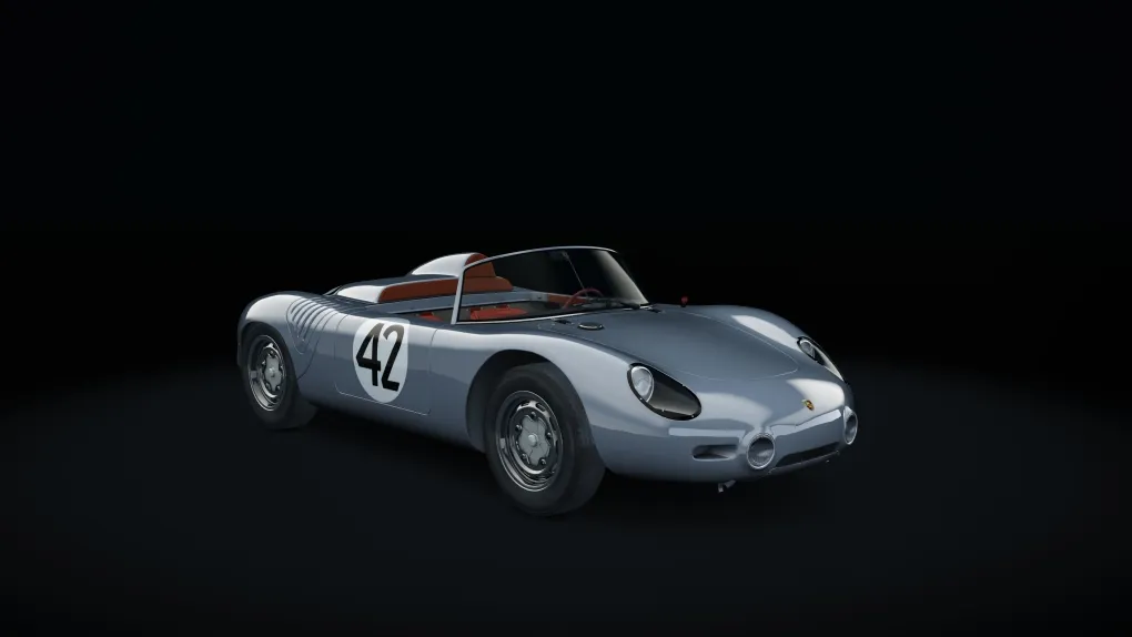 Porsche 718 RS 60 Spyder in the Racing 42 livery