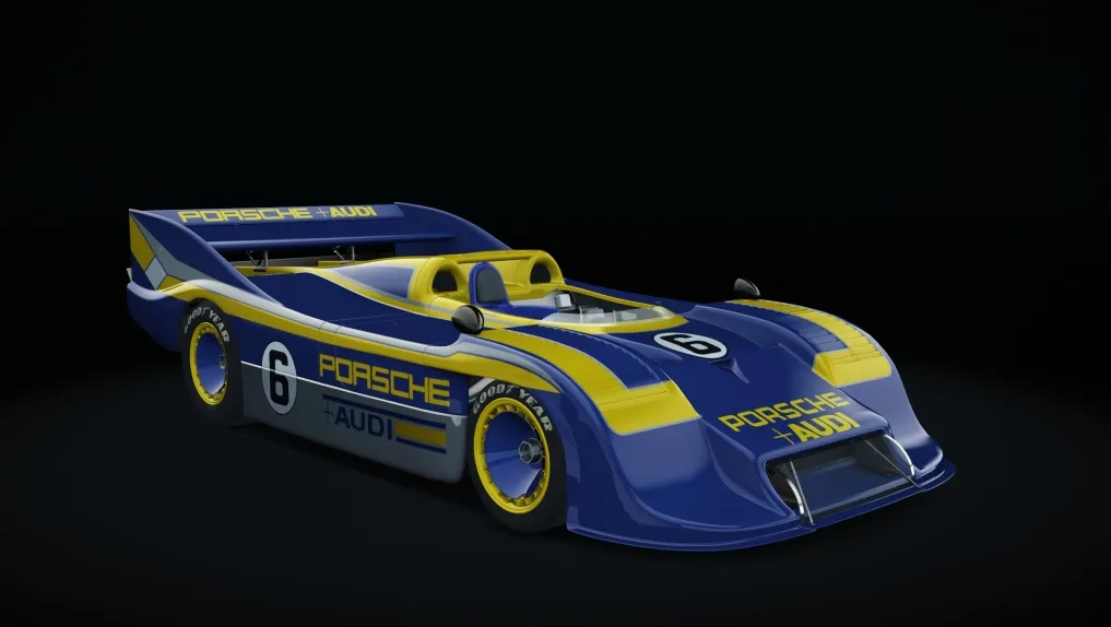 Porsche 917/30 Spyder in the Chassis 002 Racing livery
