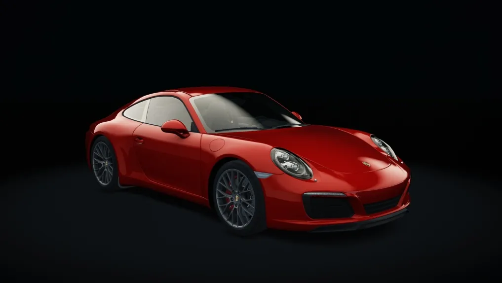 Porsche 911 Carrera S in the Guards Red livery