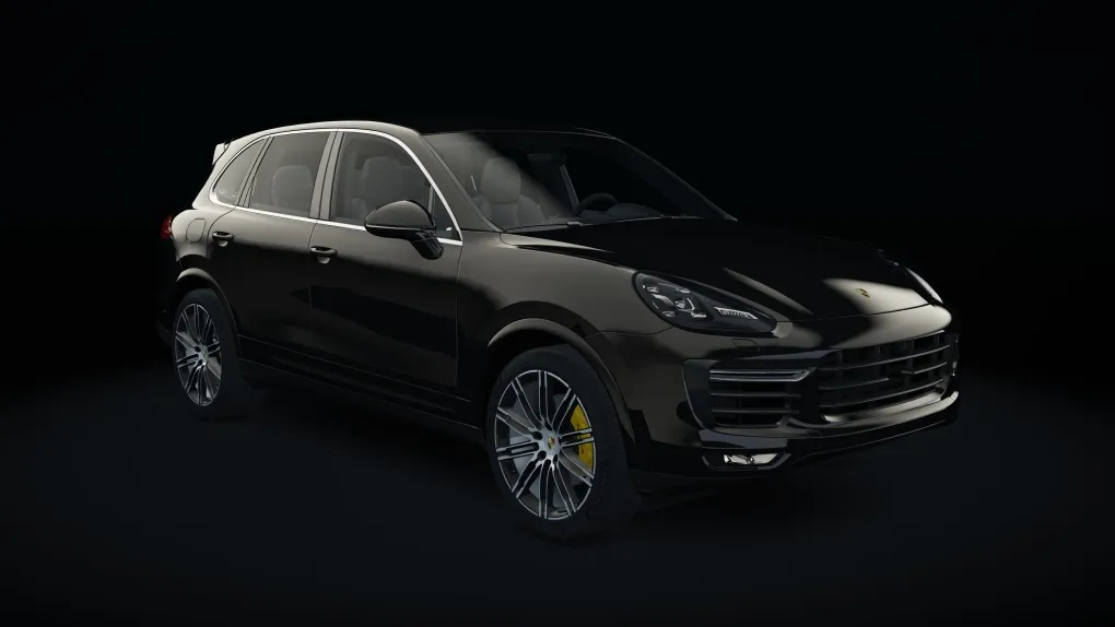 Porsche Cayenne Turbo S in the Black livery