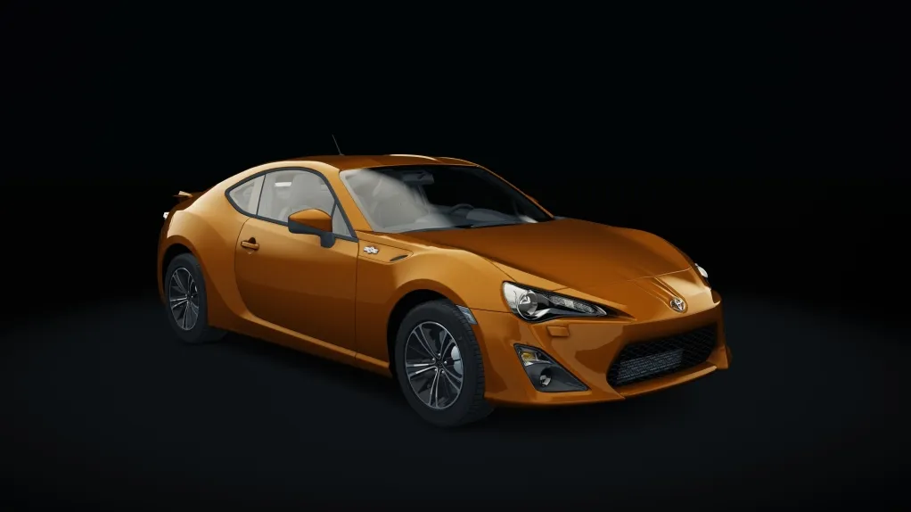 Toyota GT86 in the Fusion Orange livery