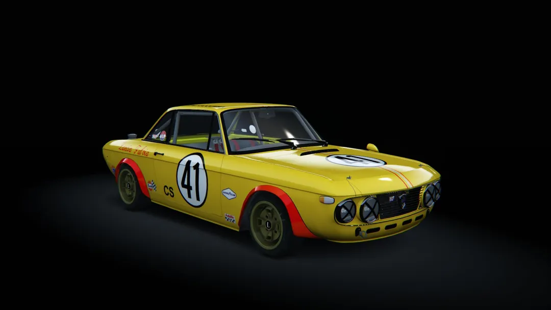 Lancia Fulvia S1 in the Browne Goodman#41 livery