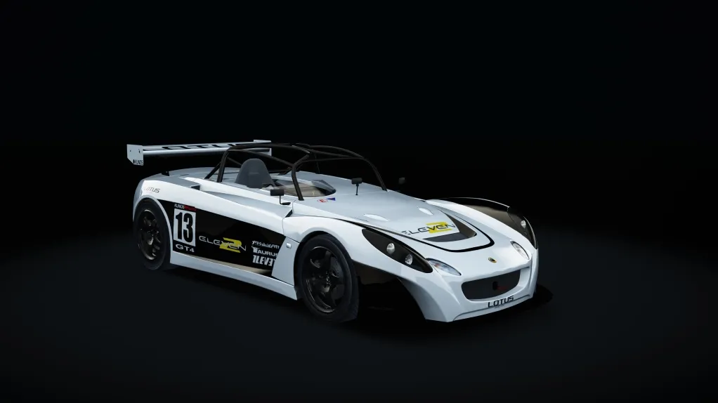 Lotus 2-Eleven GT4 in the 2 Eleven 13 livery