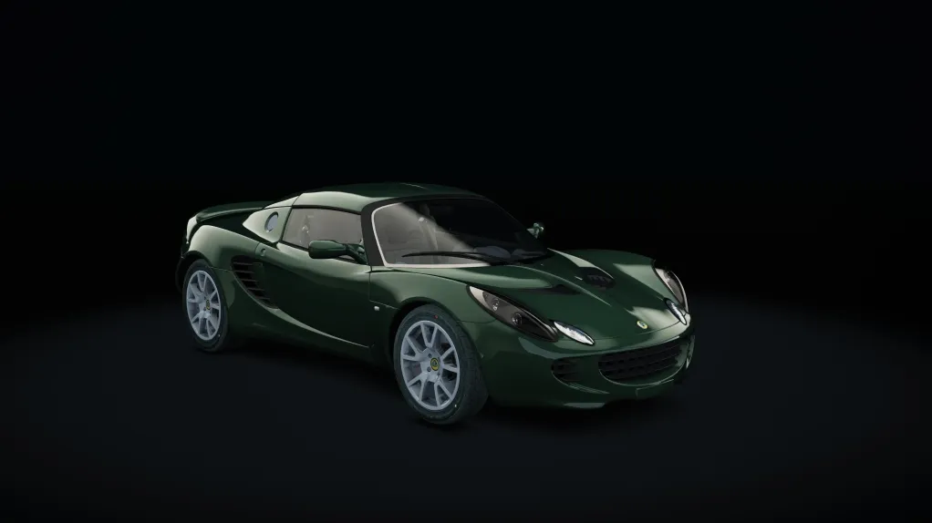 Lotus Elise SC in the Racing Green livery