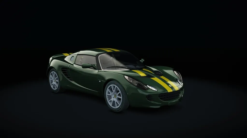Lotus Elise SC Step2 in the Racing Green Stripe livery