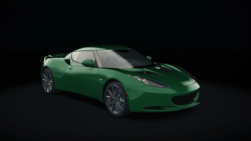 Lotus Evora S Stage 2 in the Motorsport Green livery