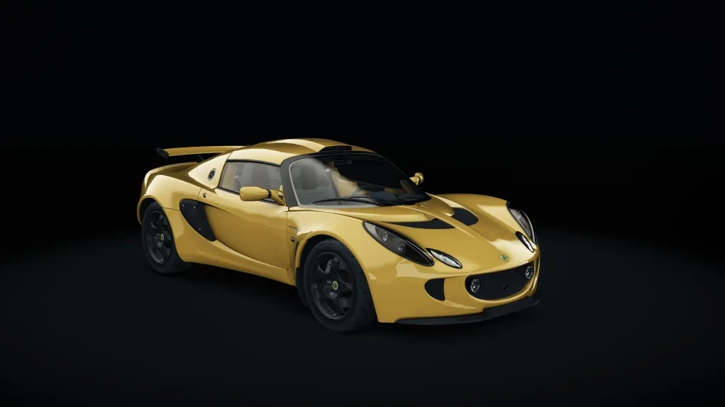 Lotus Exige 240R in the Orange livery