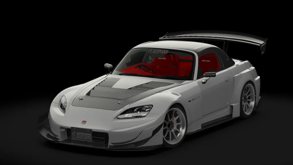 Honda S2000 Turbo GT1 Amuse (AP1) in the Amuse White livery