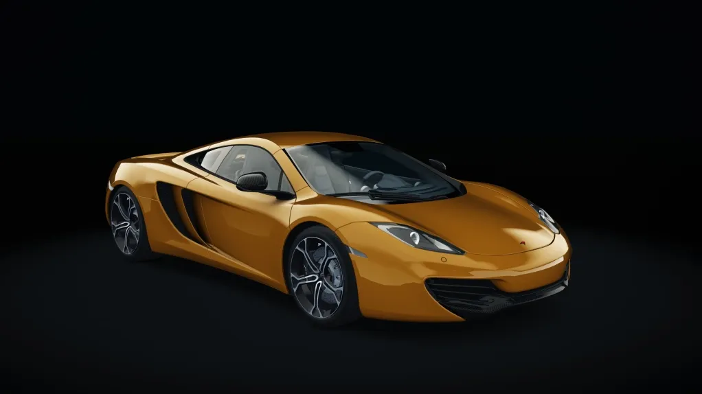 McLaren MP4-12C in the Orange livery