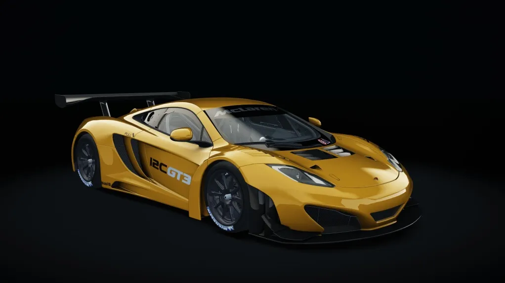 McLaren MP4-12C GT3 in the 2013 Official McLaren livery