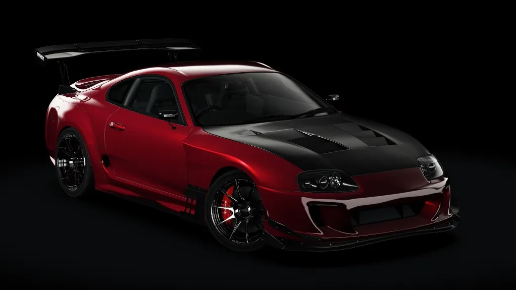 Toyota Supra Ridox  - "The Spectre" in the Soul Red livery