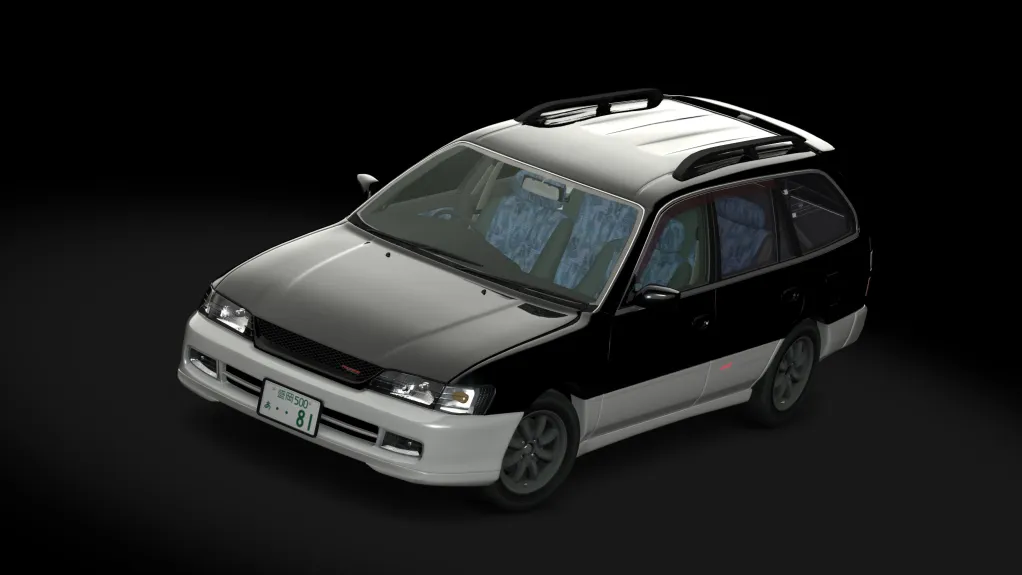 Toyota Corolla Touring Wagon BZ Touring in the Night Shade Toning II livery