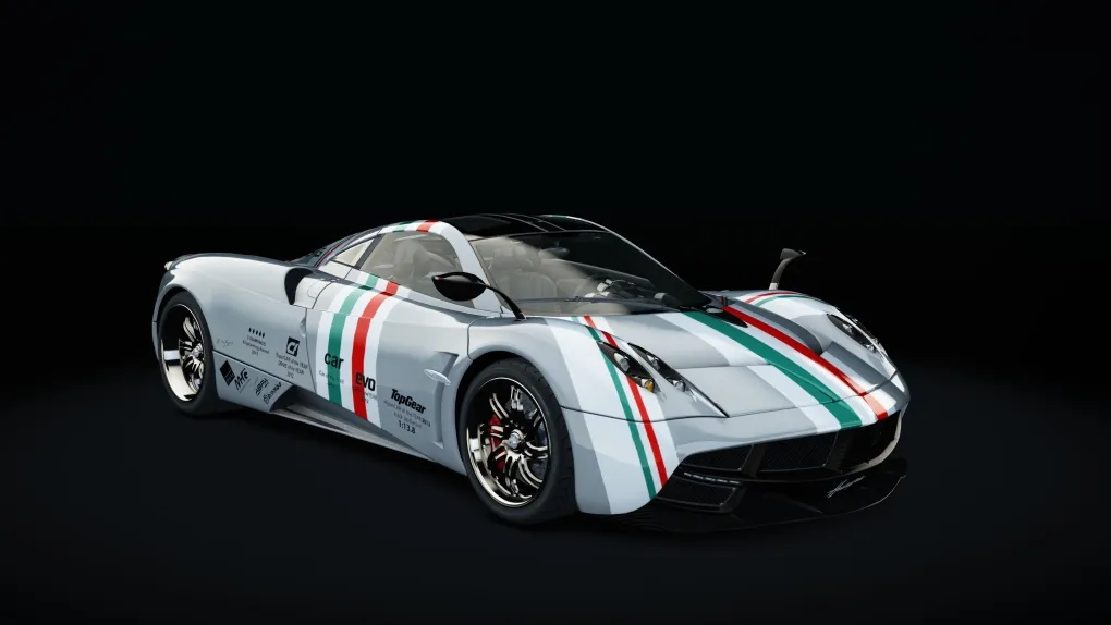 Pagani Huayra in the Car Of The Year livery
