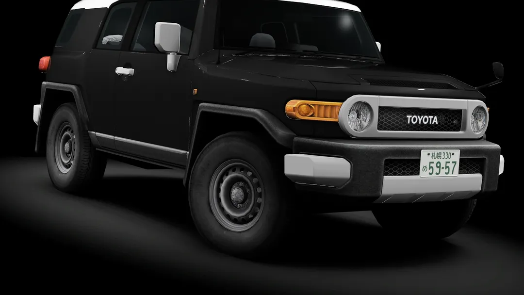 τraffic Japan | Toyota FJ Cruiser GSJ15W in the Black livery