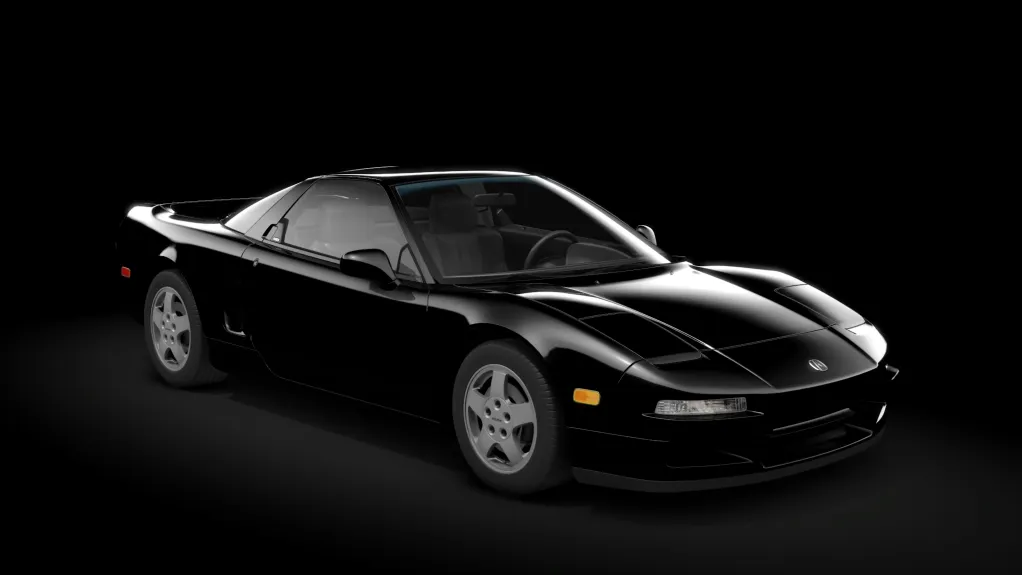 Acura NSX in the Berlina Black livery