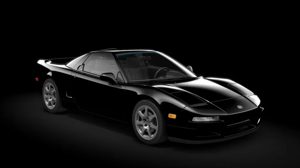 Acura NSX (94) in the Berlina Black livery