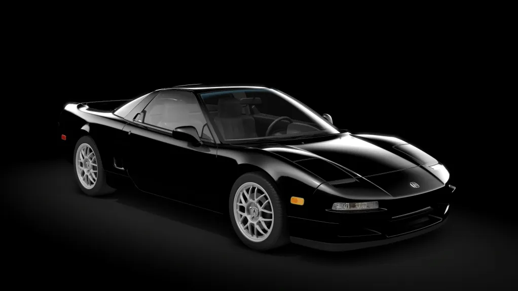 Acura NSX S1 in the Berlina Black livery