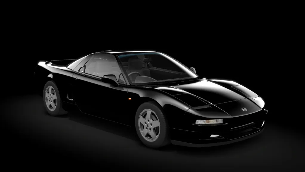 Honda NSX NA1 in the Berlina Black livery