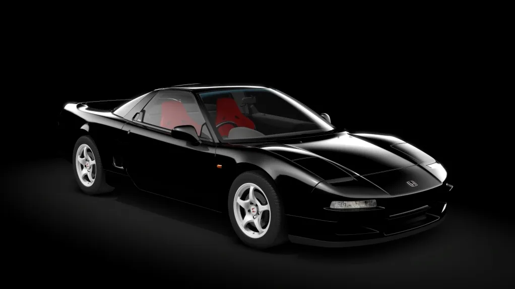 Honda NSX-R NA1 in the Berlina Black livery