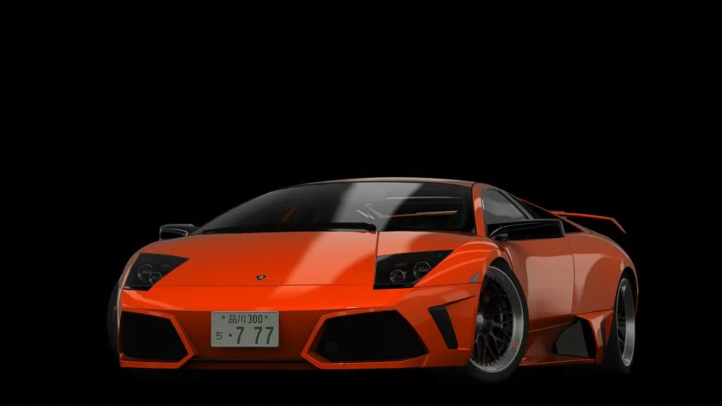 Lamborghini Murciélago LP 640 (Veilside) in the Arancio Atlas livery