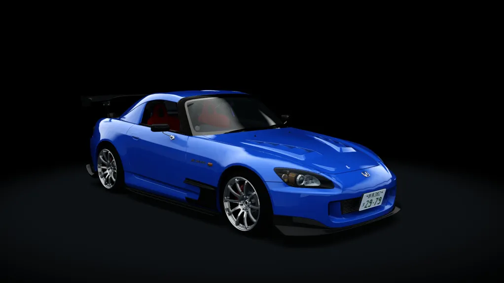 Honda S2000 (AP2 - Legendary) in the Apex Blue livery