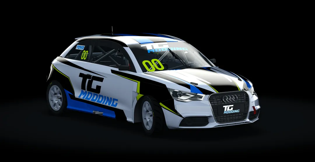 Audi A1 ST in the #00 - TGModding livery