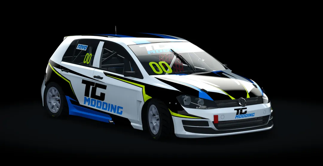 VW Golf ST in the #00 - TGModding livery