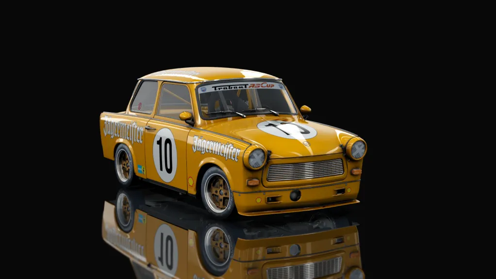 Trabant P 601 RS in the 10 Wehlisch livery