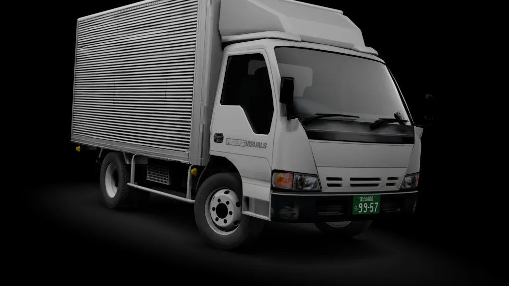 τraffic Japan | Izuzu NPR Box in the 1 livery