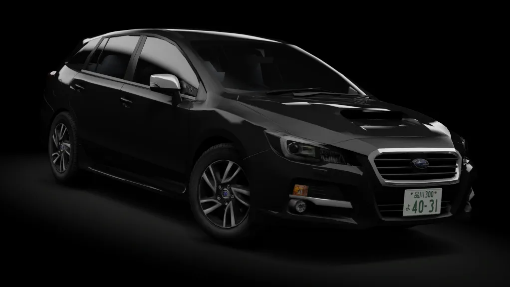 τraffic Japan | Subaru Levorg VMG 2.0 GT-S EyeSight in the Black livery