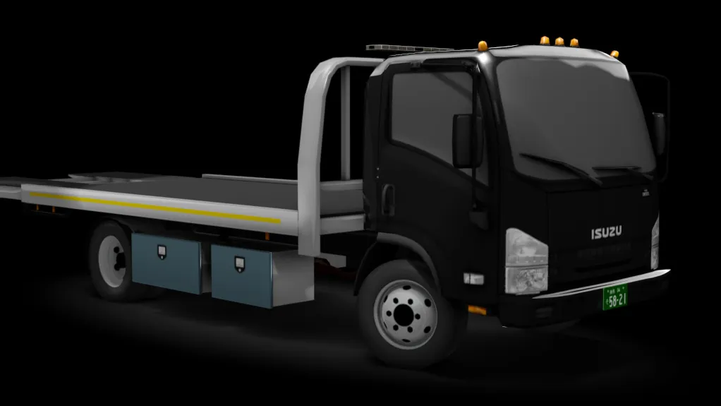 τraffic jp - Isuzu NPR Hauler in the Black livery