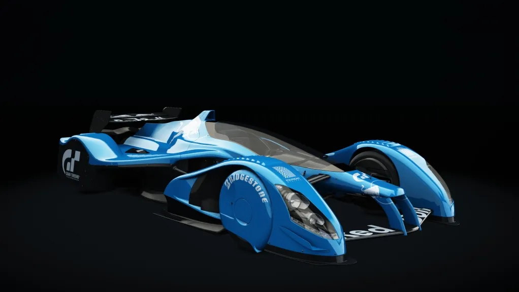 RedBull X2010 S1 in the Azure livery