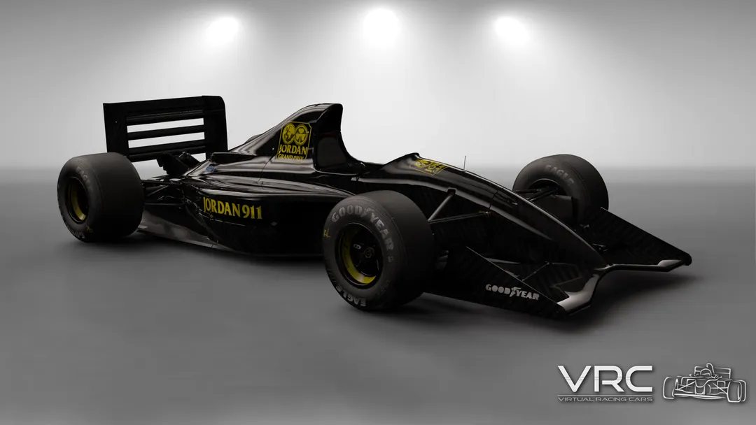 Jordan-Ford 191 in the 191 Shakedown livery