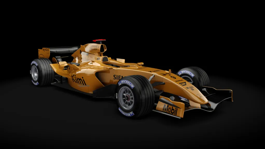 McLaren MP4-20 in the #9_Raikkonen_PS livery