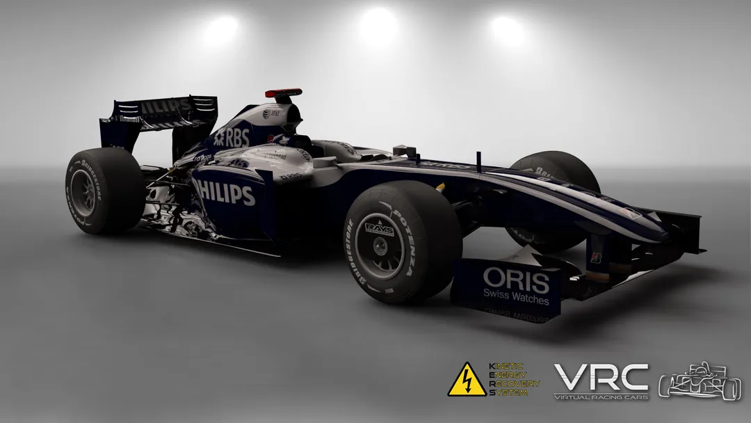 Williams FW31 S1 in the Williams - Nico Rosberg livery