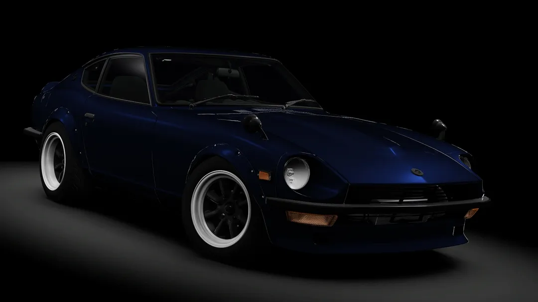 Nissan Fairlady Z S30 Devil Z in the Midnight Blue livery
