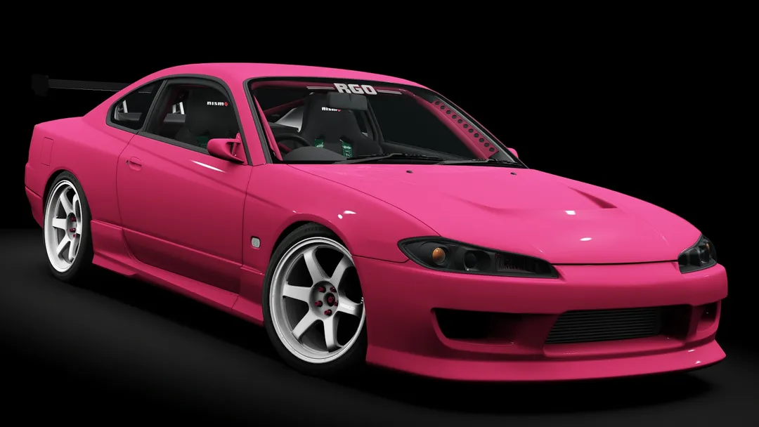 Nissan Silvia S15 [SPEED FACTORY RGO] in the Maximum Tune Pink livery