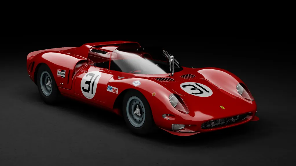 WSC60 Ferrari 330 P2 in the Daytona24 1966 livery