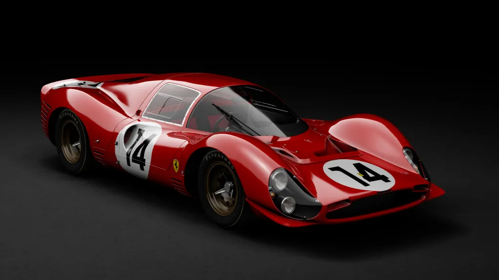 WSC60 Ferrari 330 P3 Berlinetta in the 14 - Monza 1000km 1966 livery