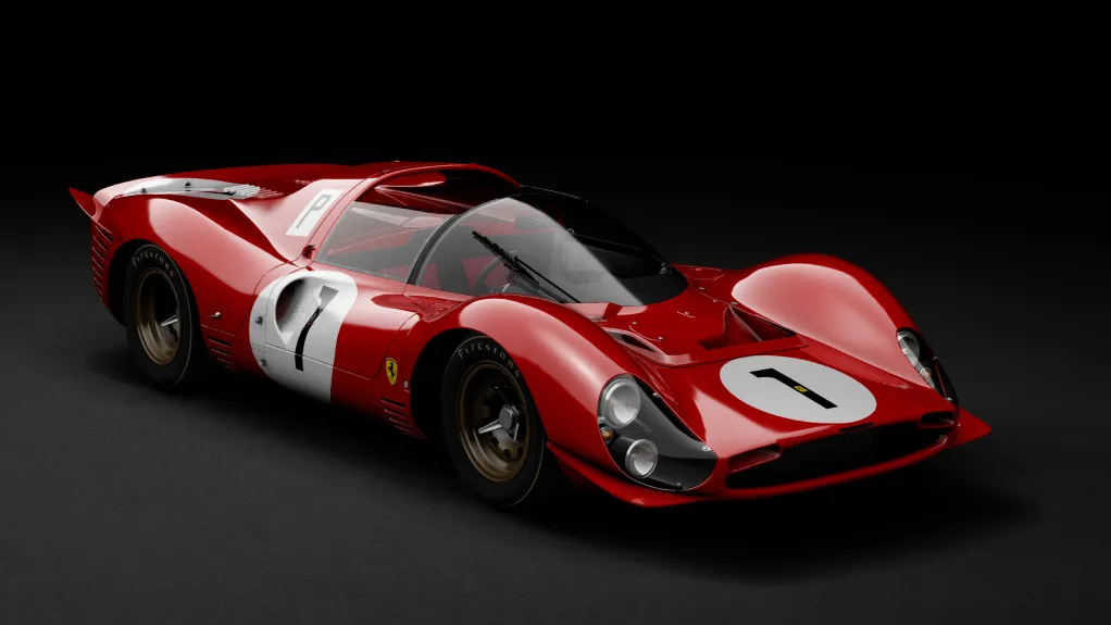 WSC60 Ferrari 330 P3 Spyder in the 1 - Nürburgring 1000km 1966 livery
