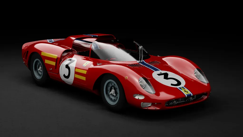 WSC60 Ferrari 365 P2 in the 3 - Reims 12 Hours 1965 livery