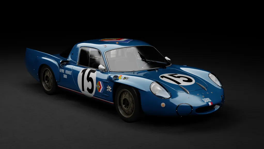 WSC60 Alpine A211 in the 15 - Paris 1000km 1967 livery