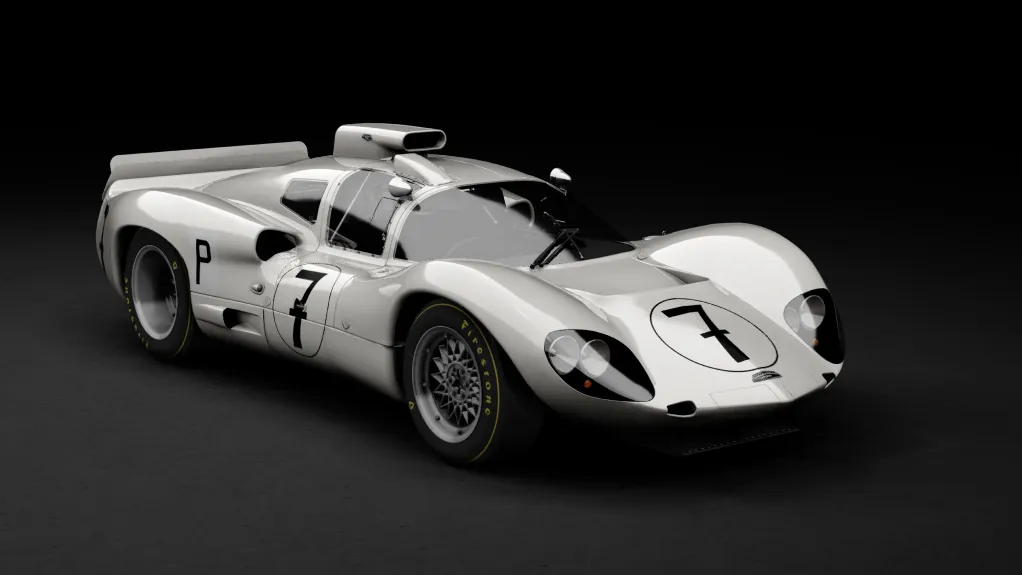 WSC60 Chaparral 2D 327ci in the 7 - Nürburgring 1000km 1966 livery