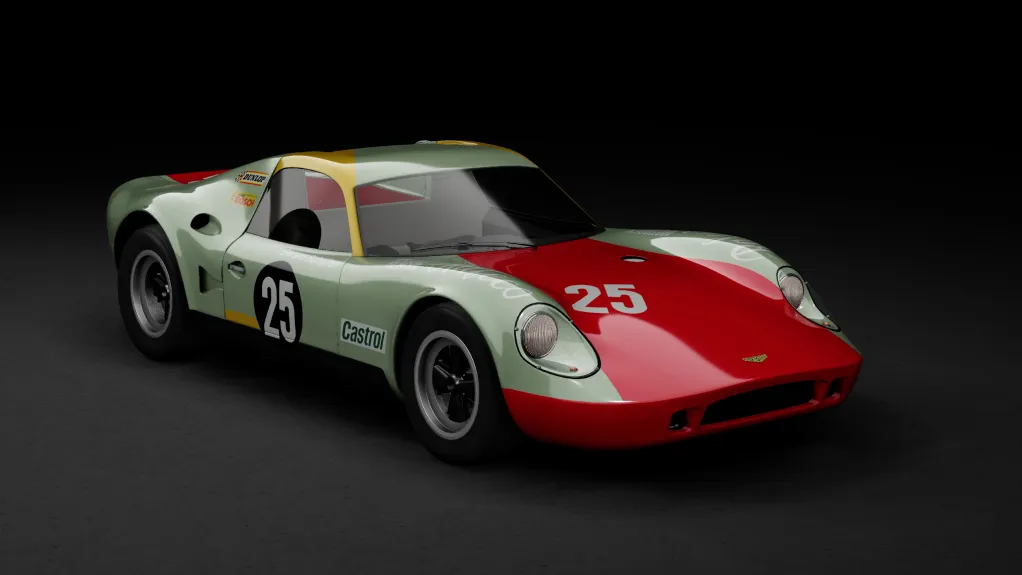 WSC60 Chevron GT in the 25 - DSCC Zandvoort 1972 livery