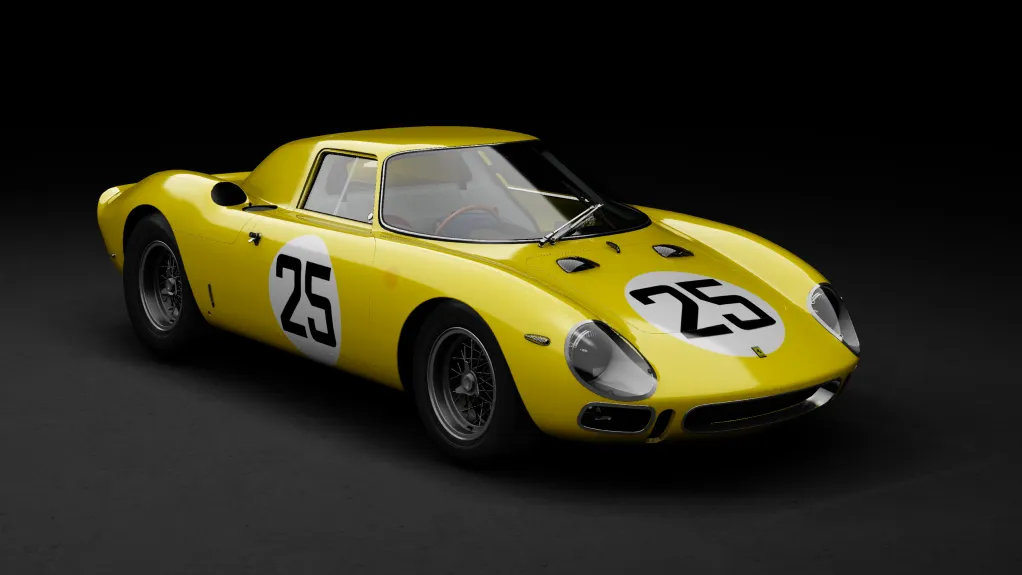 WSC60 Ferrari 250 LM in the 25 - Le Mans 24h 1965 livery