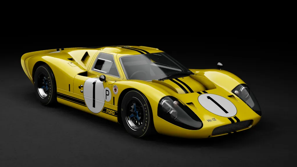 WSC60 Ford GT40 MkIV in the 1 - Sebring 12h 1967 livery