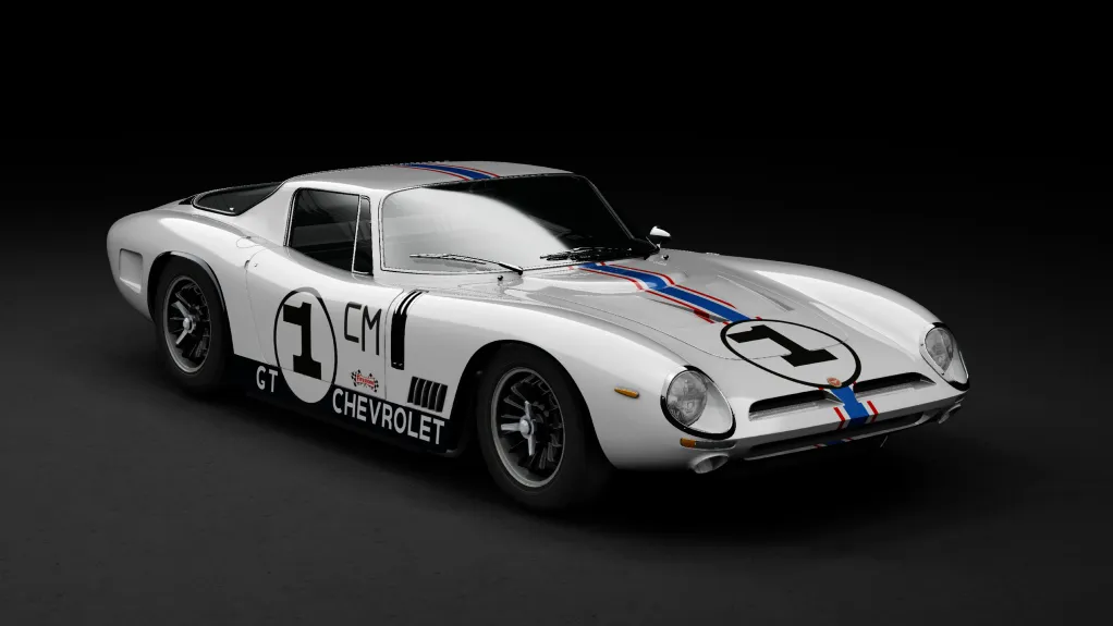 WSC60 Iso Grifo A3/C in the 1 - Chevrolet livery