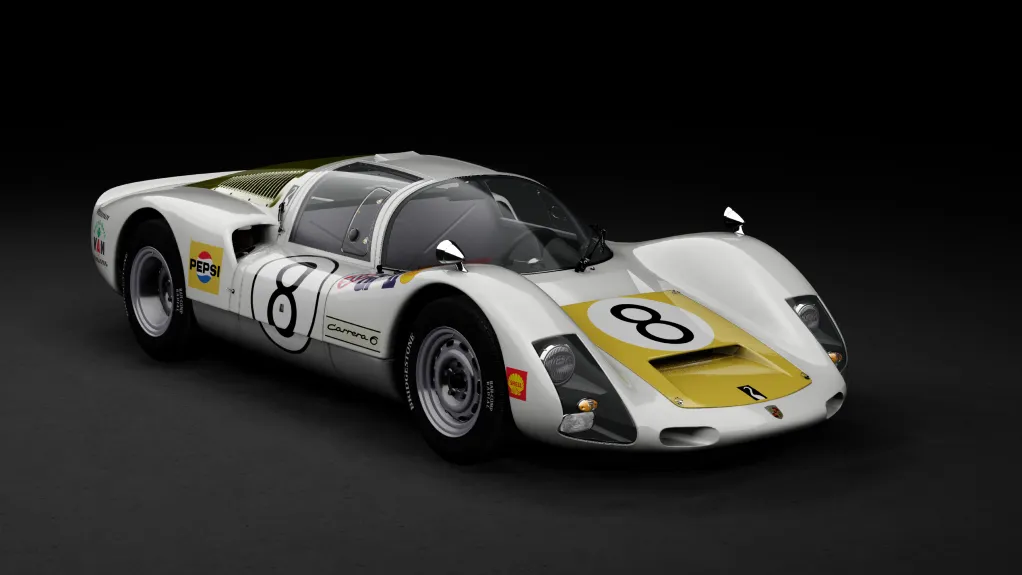 WSC60 Porsche 906 Carrera in the 8 - Japan Grand Prix 1967 livery