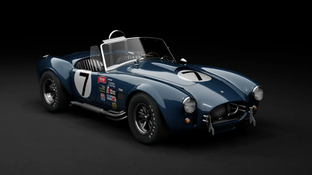 WSC60 Shelby Cobra 427 S/C in the 7 - Daytona 24 hours 1967 livery
